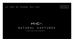 Desktop Screenshot of naturalcaptures.com